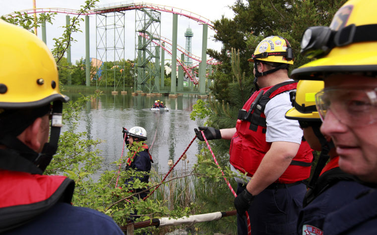 Boise firefighters train Idaho's Civil Support Team on rope rescue