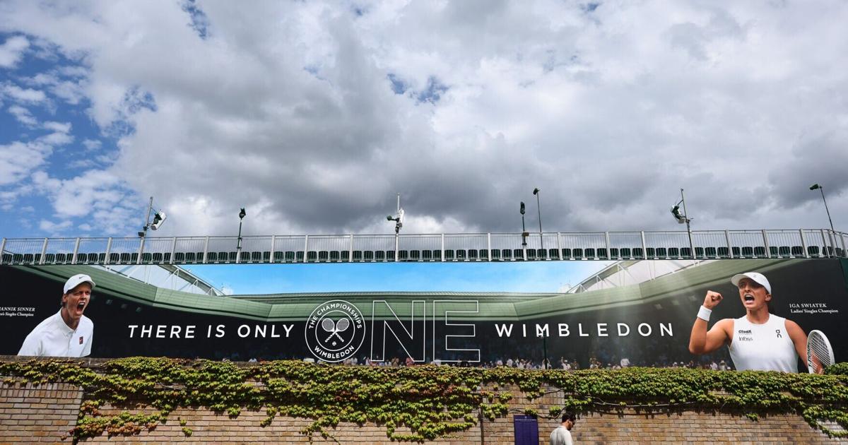 Top seeds working out issues entering play at Wimbledon