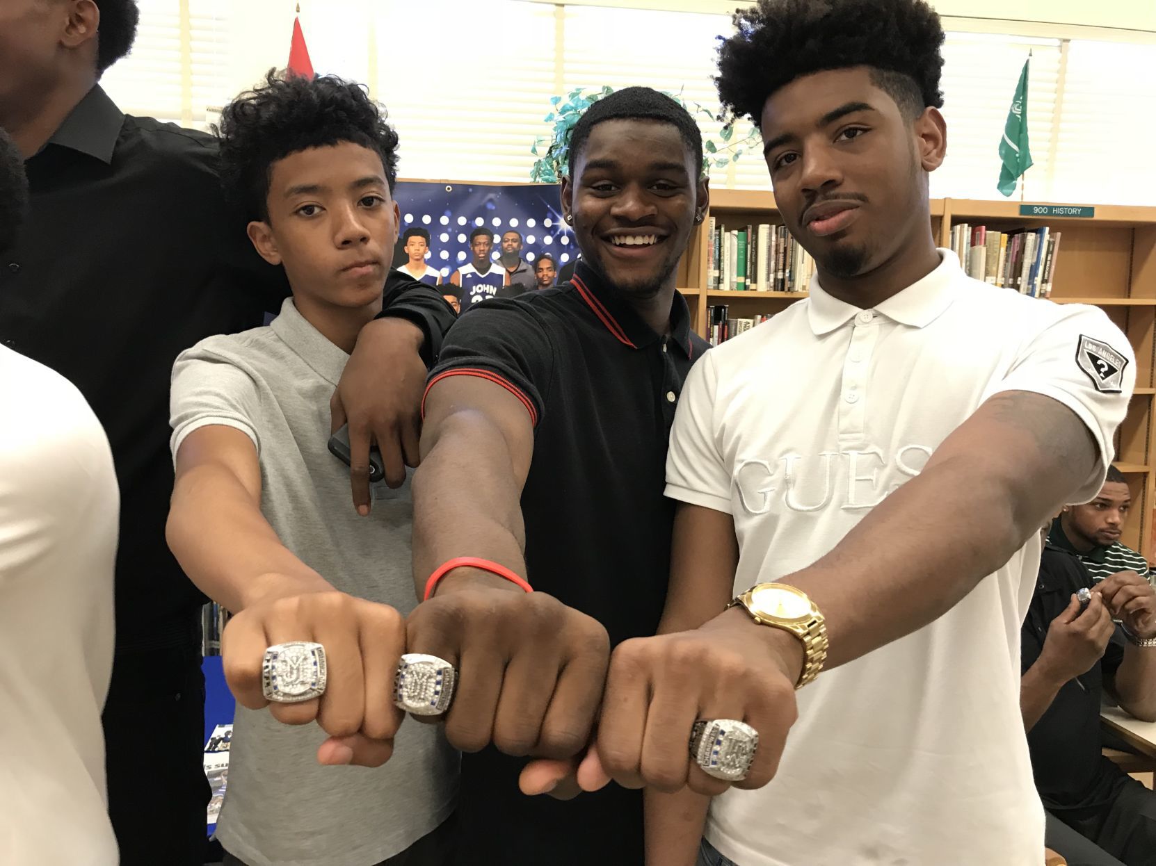 high school championship rings