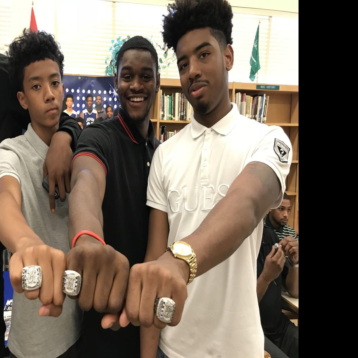 John Marshall Basketball Team Receives Its State Championship