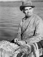 Retired Pamunkey Fishes for Shad