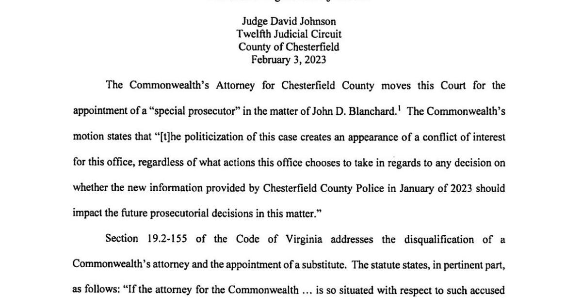 Chesterfield Circuit Judge David Johnson #39 s ruling Chesterfield Circuit Judge David Johnson #39 s ruling