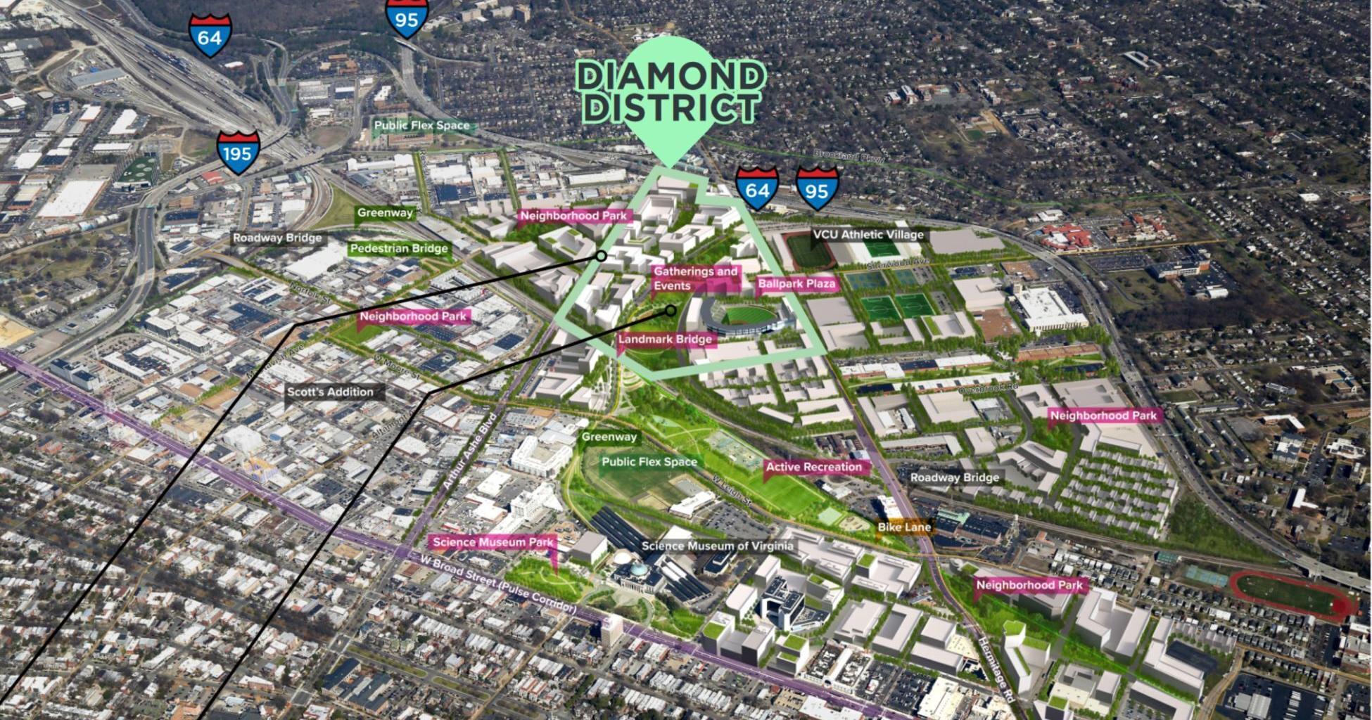 Richmond eliminates one of 3 finalists for Diamond District project