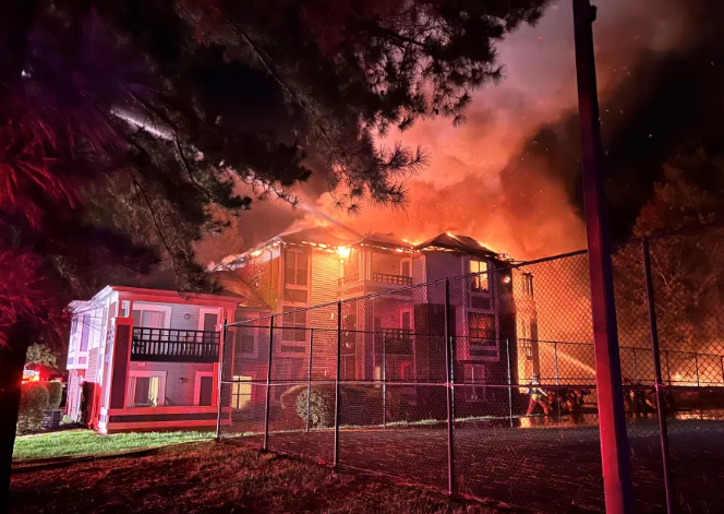 48 Displaced After Chesterfield Apartment Complex Fire