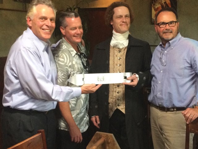 Va. Gov. Terry McAuliffe helped market Richmond as a location for Stone Brewing Co