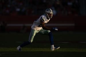 August 10, 2019; Santa Clara, CA, USA; Dallas Cowboys defensive back C.J. Goodwin (29) during the second quarter against the San Francisco 49ers at Levi's Stadium. Mandatory Credit: Kyle Terada-USA TODAY Sports