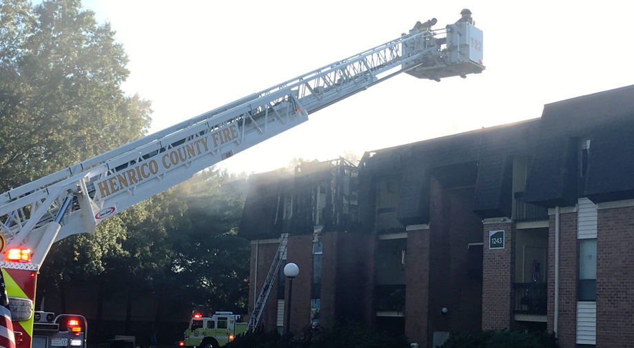 Fire Damages Apartments At Henrico Complex Local News Richmond Com