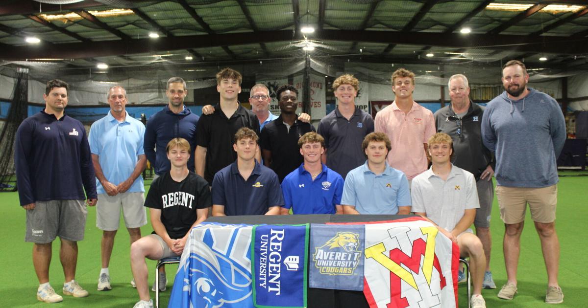 Hanover Baseball Hanover baseball holds signing day for five college commits