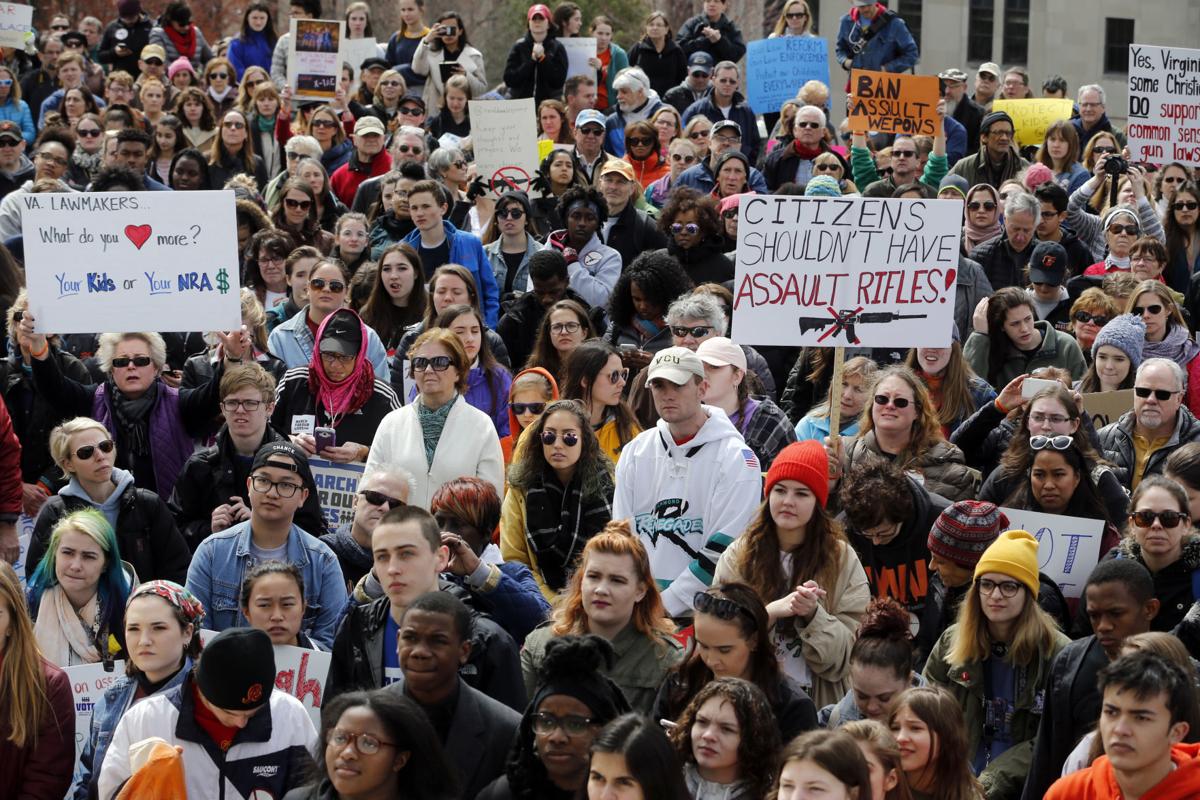 'We will not be silenced anymore': Thousands in Richmond march against gun violence ...
