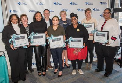 Seven Businesses In Richmond S East End Receive Grants Totaling Seven Businesses Were Recipients Of This Year S Supporting East End Entrepreneurship Development Grants They Are From Left To Right Charlene Spencer Taylor