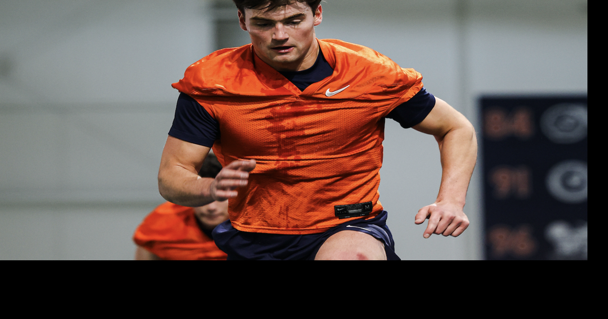 Einblick in das Doppeltraining von Virginia Football QB Beau Pribula und ...