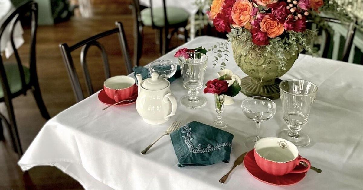 English tea service starts at Chez Foushee