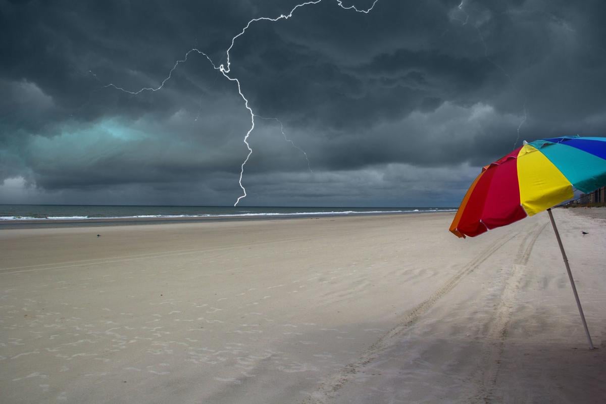 23-year-old man struck by lightning while swimming in the ocean at the  Outer Banks