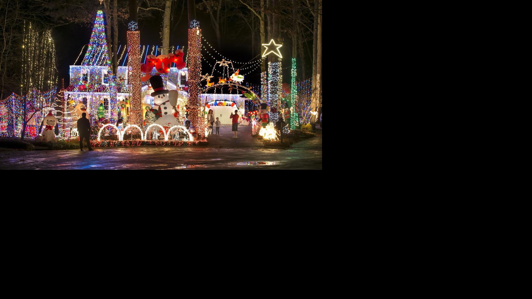 Popular Brandermill Tacky Light House Lighting Up This Year And More Houses To Check Out Nearby Rtd Tacky Lights Tour Richmond Com
