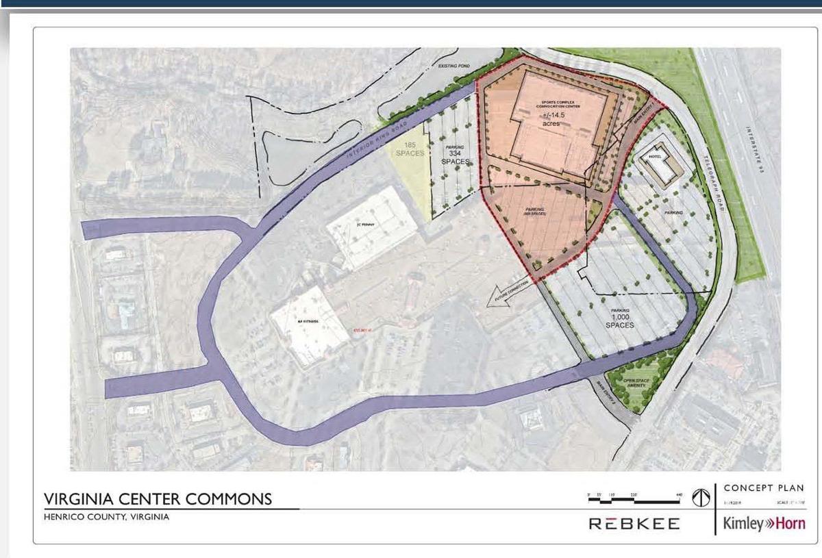 Reimagining Virginia Center Commons heart of the mall could be transformed into open space