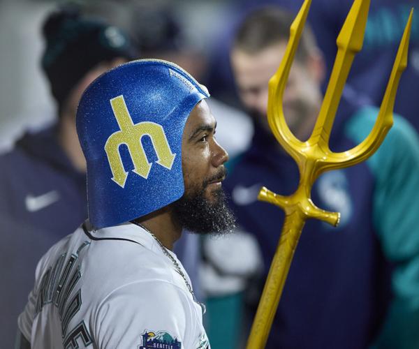mariners home run helmet