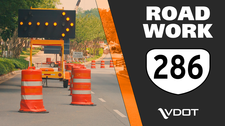 Fairfax County Parkway southbound nighttime lane closures in Fairfax Station Aug. 22 and 23