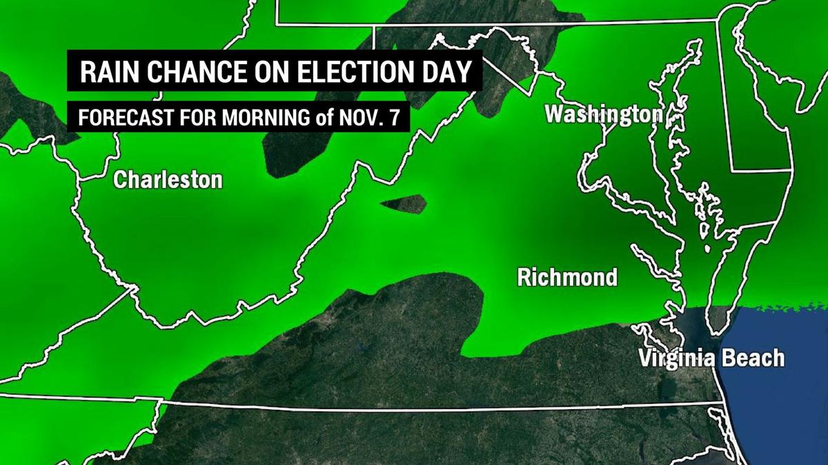 Election Day Weather In Virginia Turning Cooler With A Chance Of Rain Weather Richmond Com Election Day Weather In Virginia Turning Cooler With A Chance Of Rain Weather Richmond Com