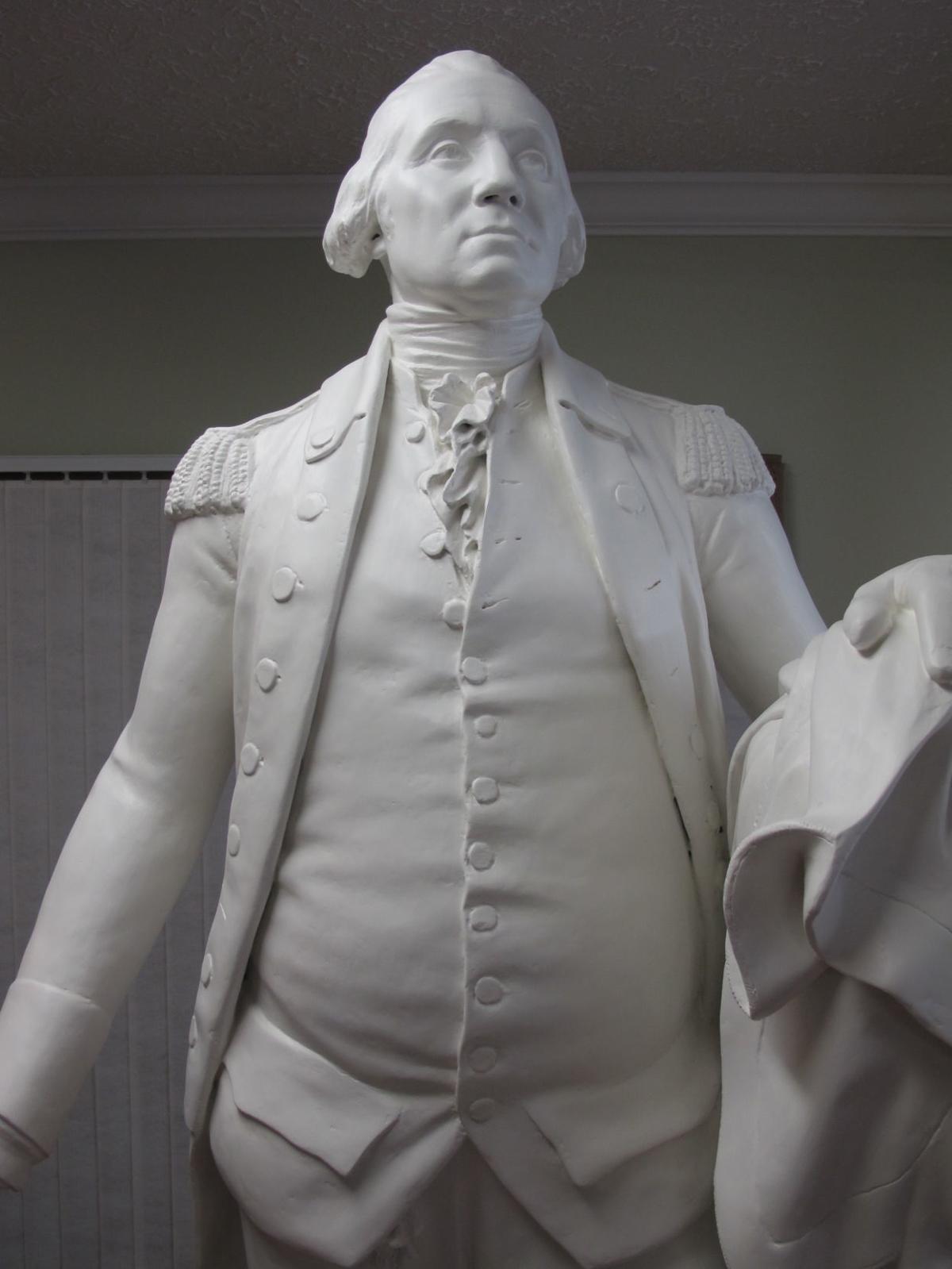 National sculptures? Disney figurines? Conservator Russell