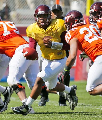 Mark Leal, Virginia Tech quarterback