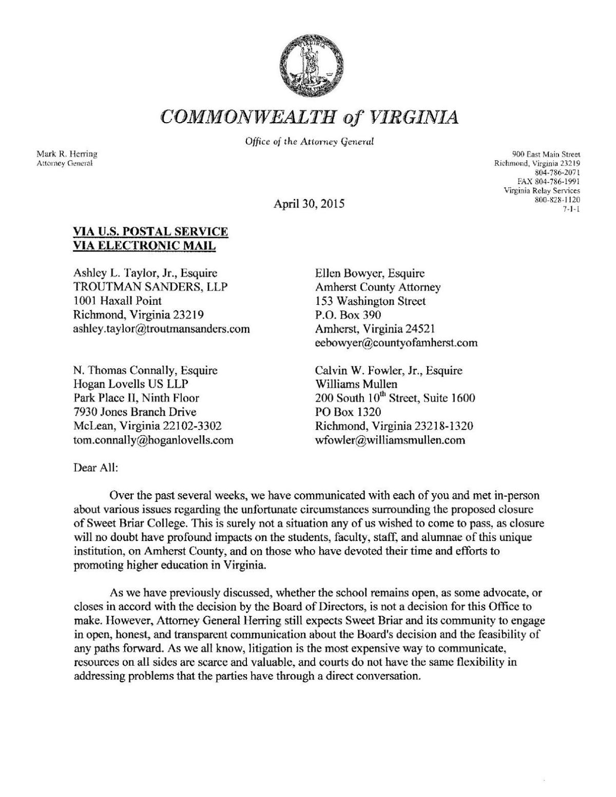 pdf letter from attorney general s office richmond com letters to attorney