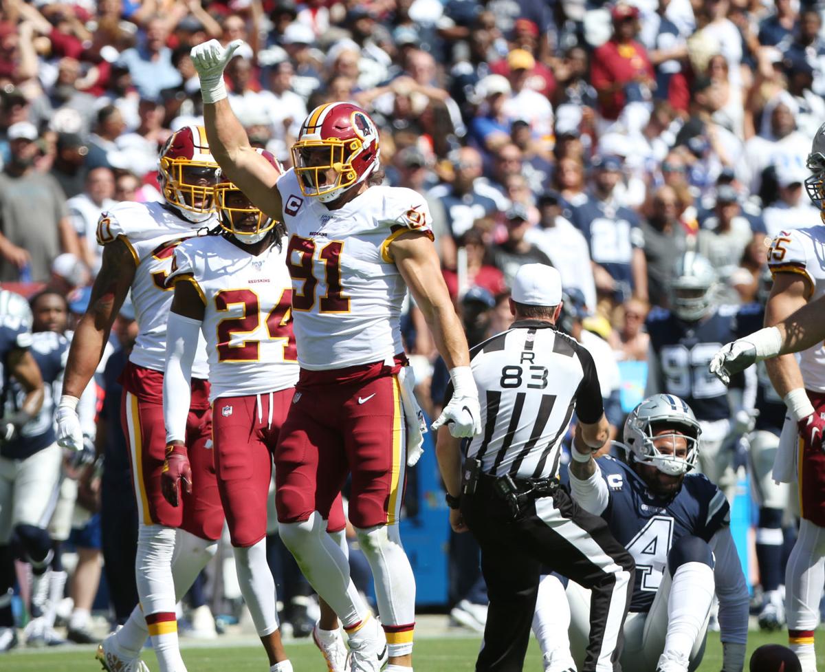 Redskins vs. Cowboys football