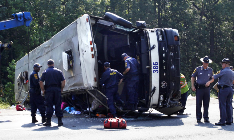 Bus driver sentenced to serve 6 years for fatal I-95 crash in Caroline