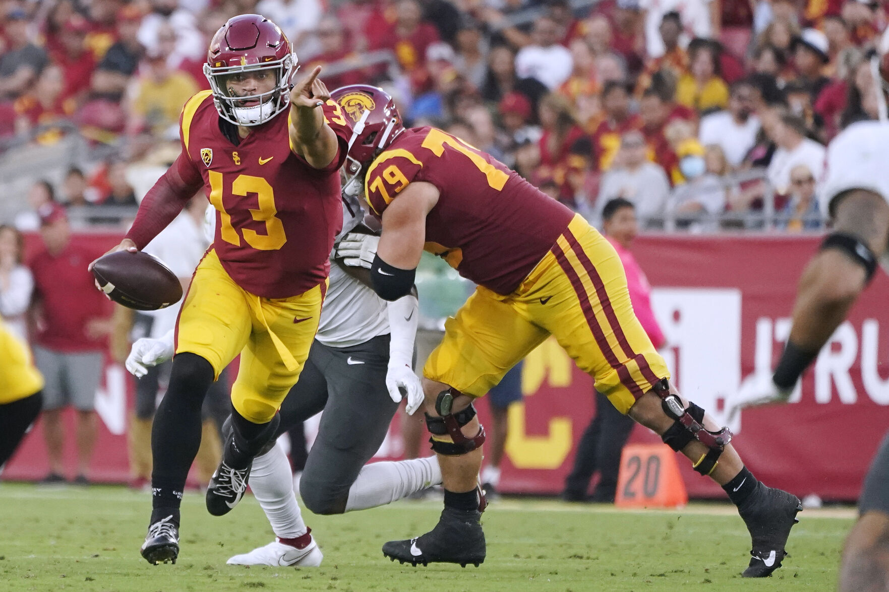 USC QB Caleb Williams voted AP player of the year