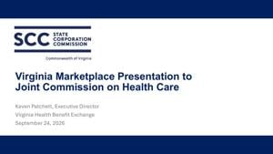 Report on Virginia's Obamacare market