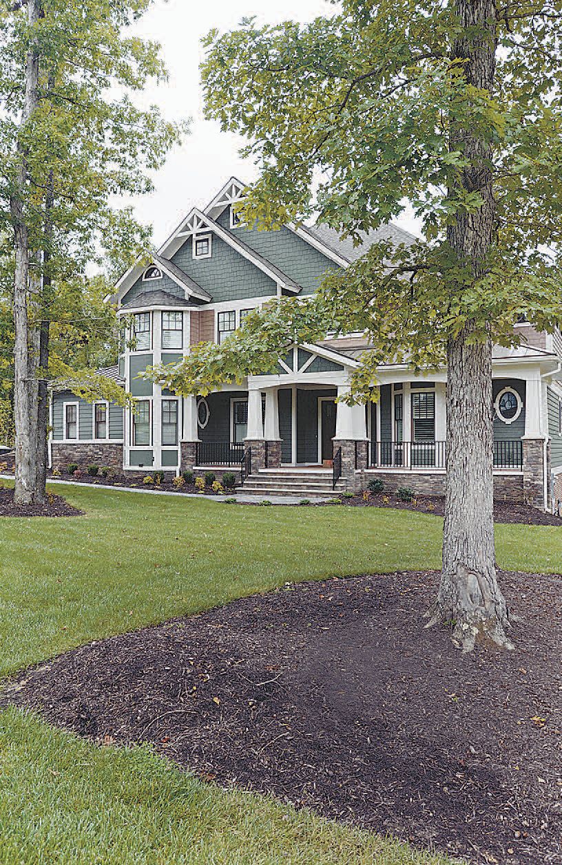 Hallsley Construction in the Midlothian subdivision heats up