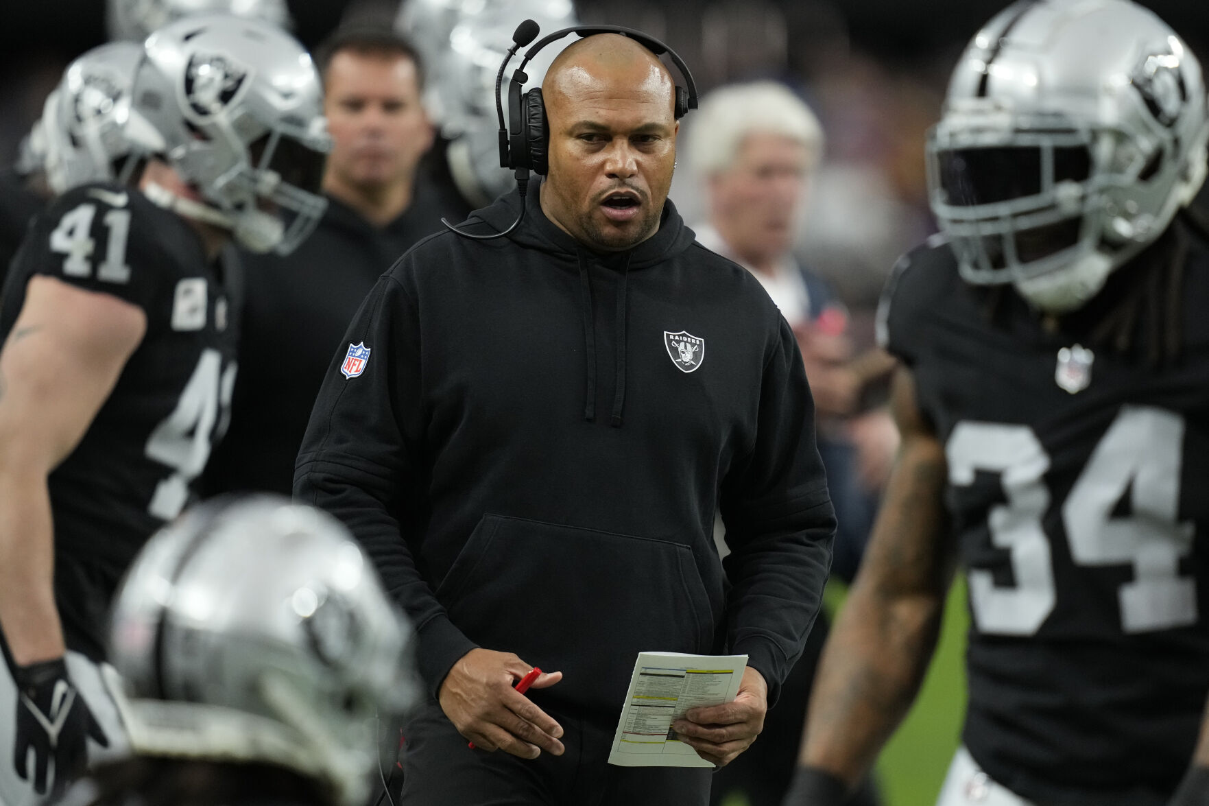 Raiders leadership is Black they embrace responsibility