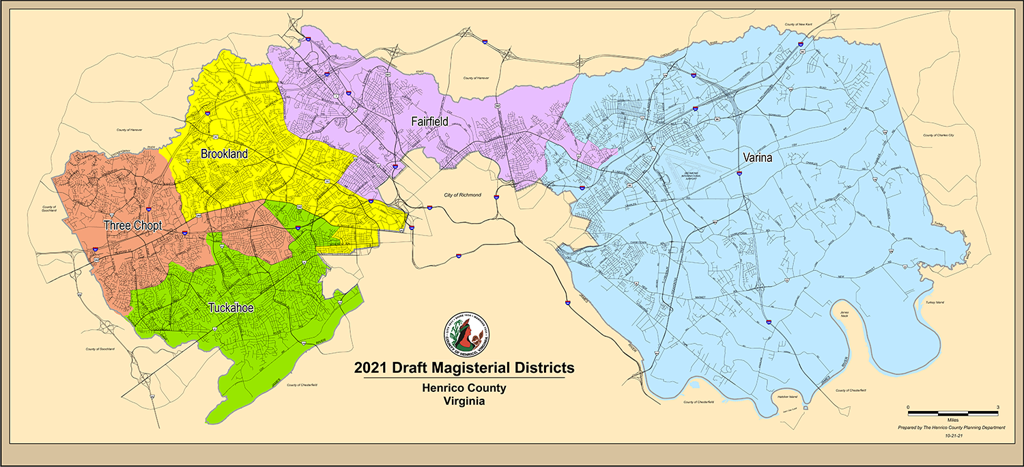 Henrico County Property Lines Henrico County Presents New District Boundary Lines For The Next Decade |  Govt. And Politics | Richmond.com
