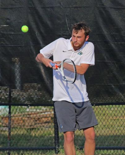 Region 4B boys tennis semifinal: Charles Adams