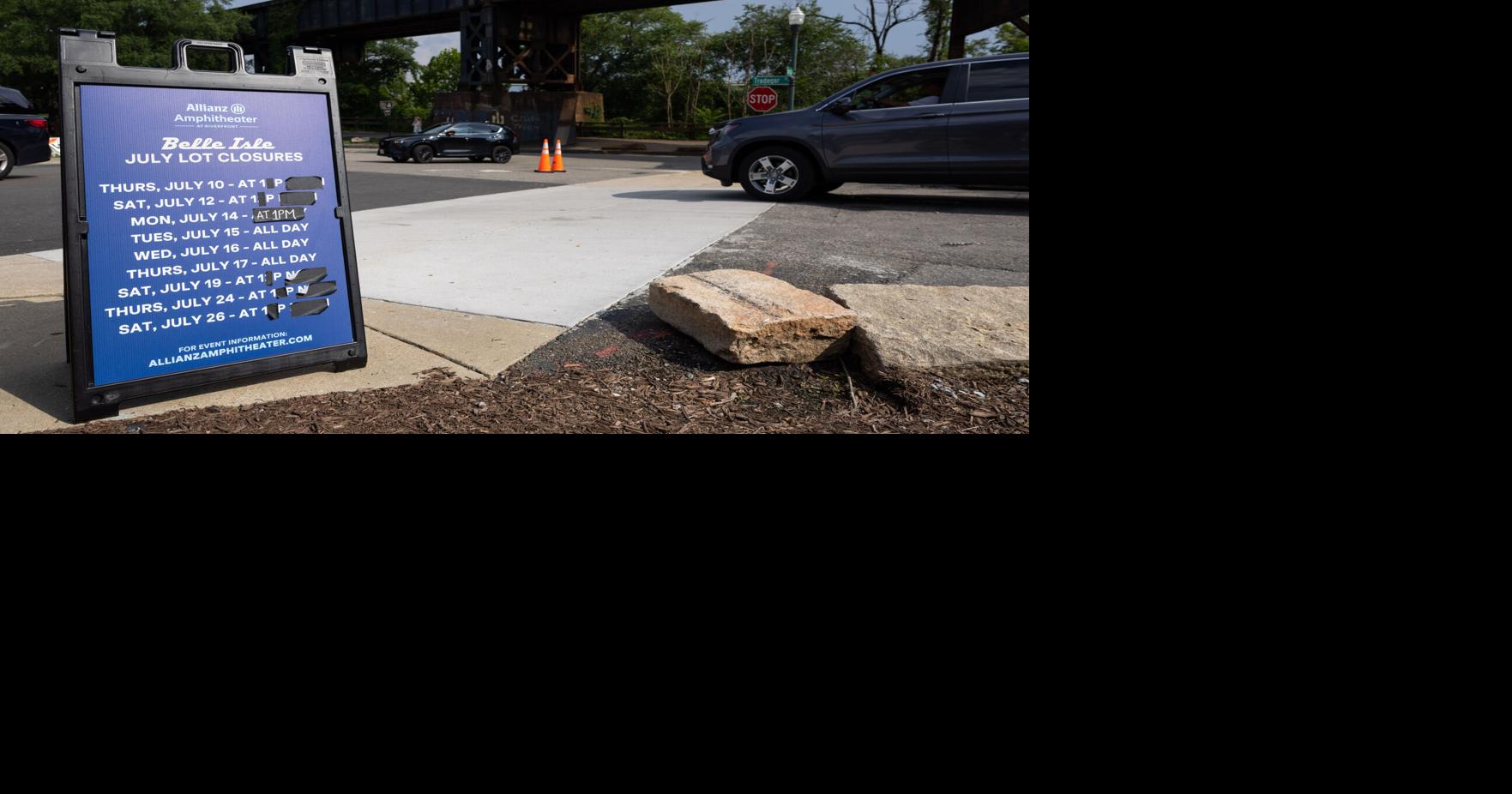 Allianz Amphitheater takes over Belle Isle parking for shows