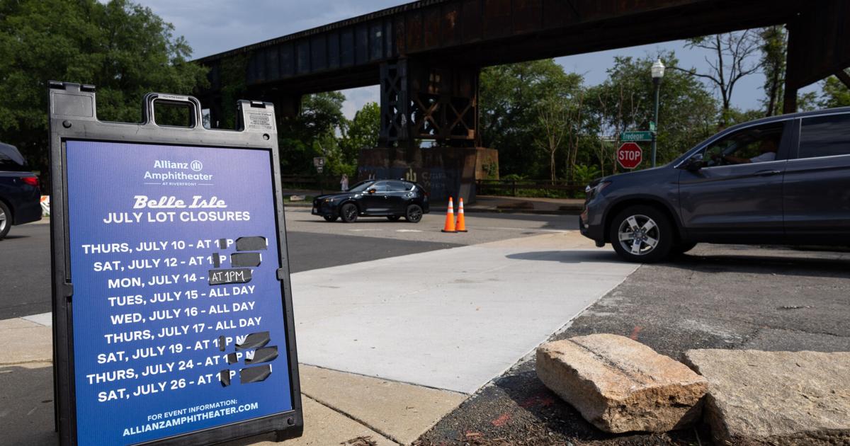 Allianz Amphitheater takes over Belle Isle parking for shows