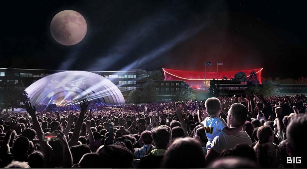 PHOTOS Renderings of proposed new stadium for the Washington Commanders