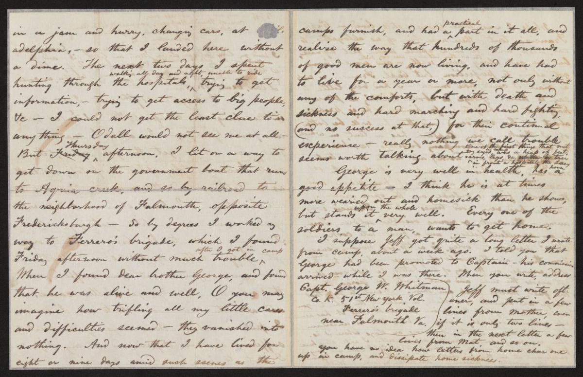200 Years After His Death Remembering Walt Whitman S Time In