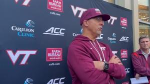 Hokies' Franklin on BC defense