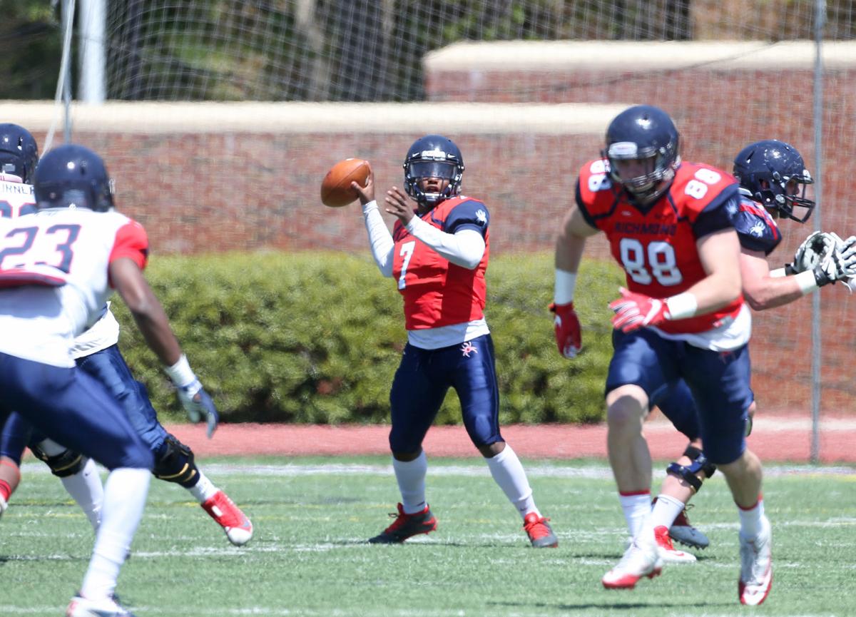 Based on spring game, RPO may mean 'Richmond's Preferred Offense