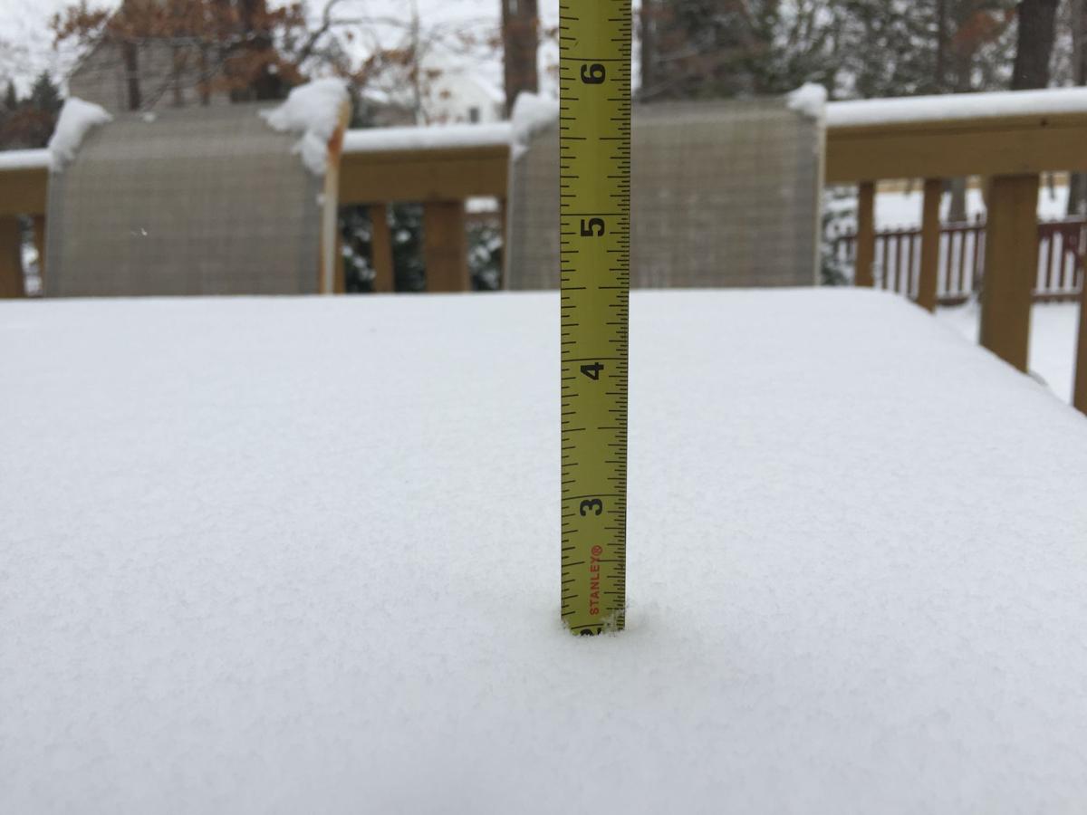Snow reports across Central Va. range from 1 to 6 inches Weather