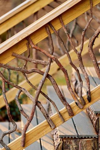 Karoo Resort wood railings