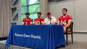 St. Christopher's football coach, players speak at 804 Media Day 2026