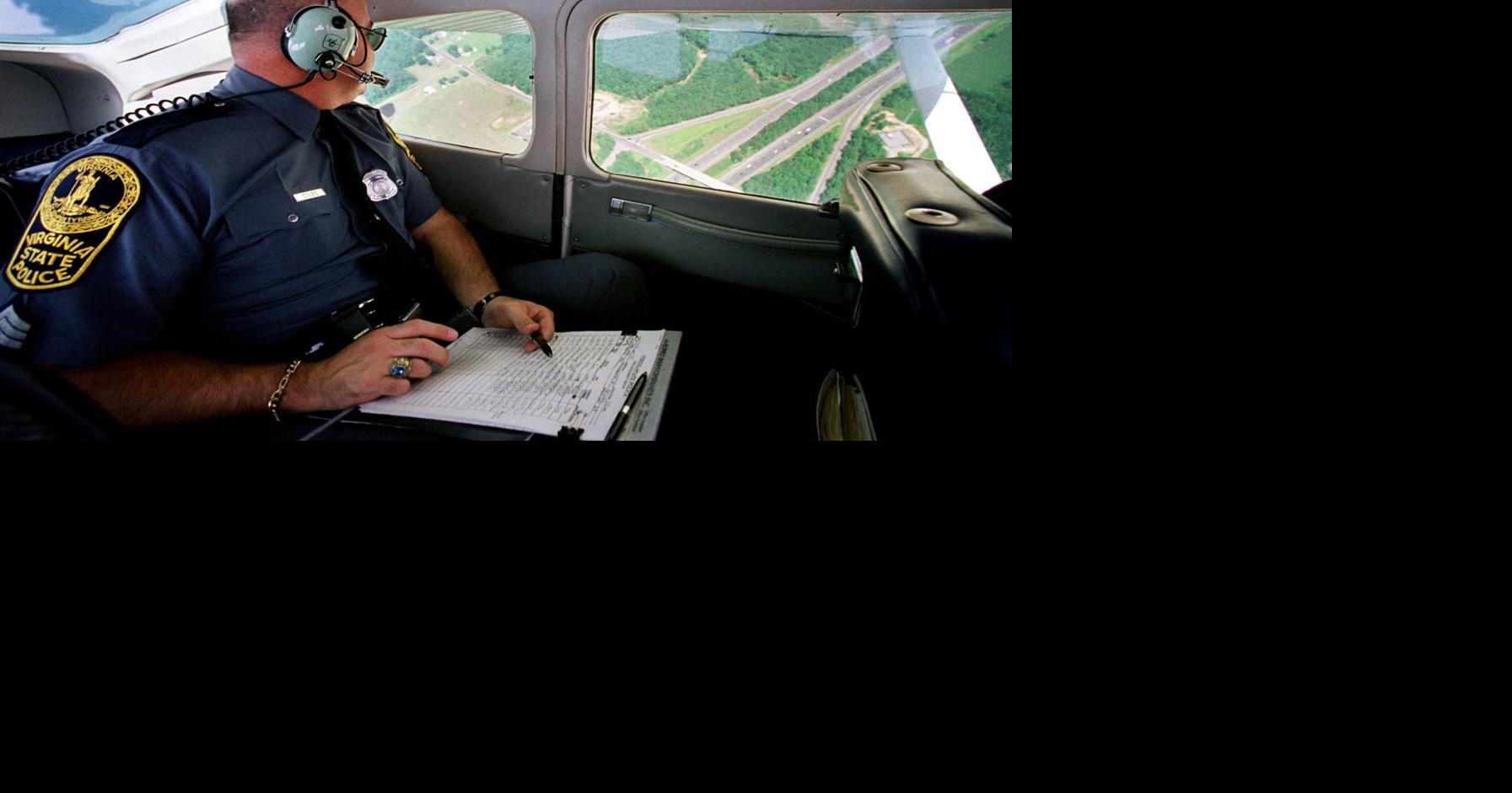 From the Archive Police now above it all the aerial version of VASCAR is set to catch speeding