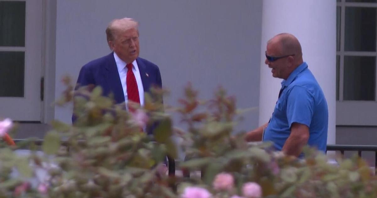 US: Trump checks on rose garden work at White House, before heading to New Jersey