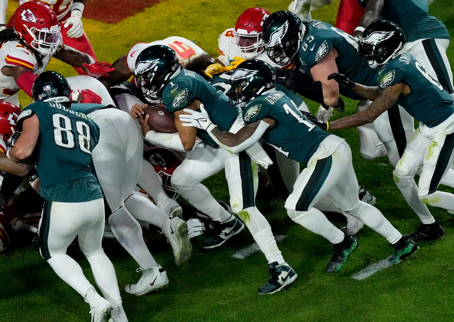 The Philadelphia Eagles' 'tush push' is becoming the NFL's most