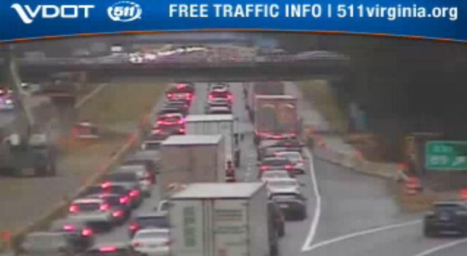 Going home from the holiday: Major backups on I-95N in Henrico