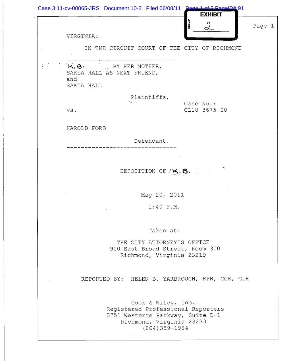 Henrico sheriff candidate handcuffed 8-year-old at school