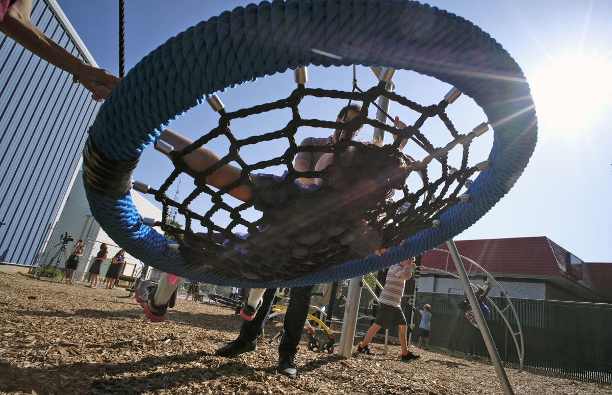 PHOTOS New adaptive playground equipment at Northstar Academy