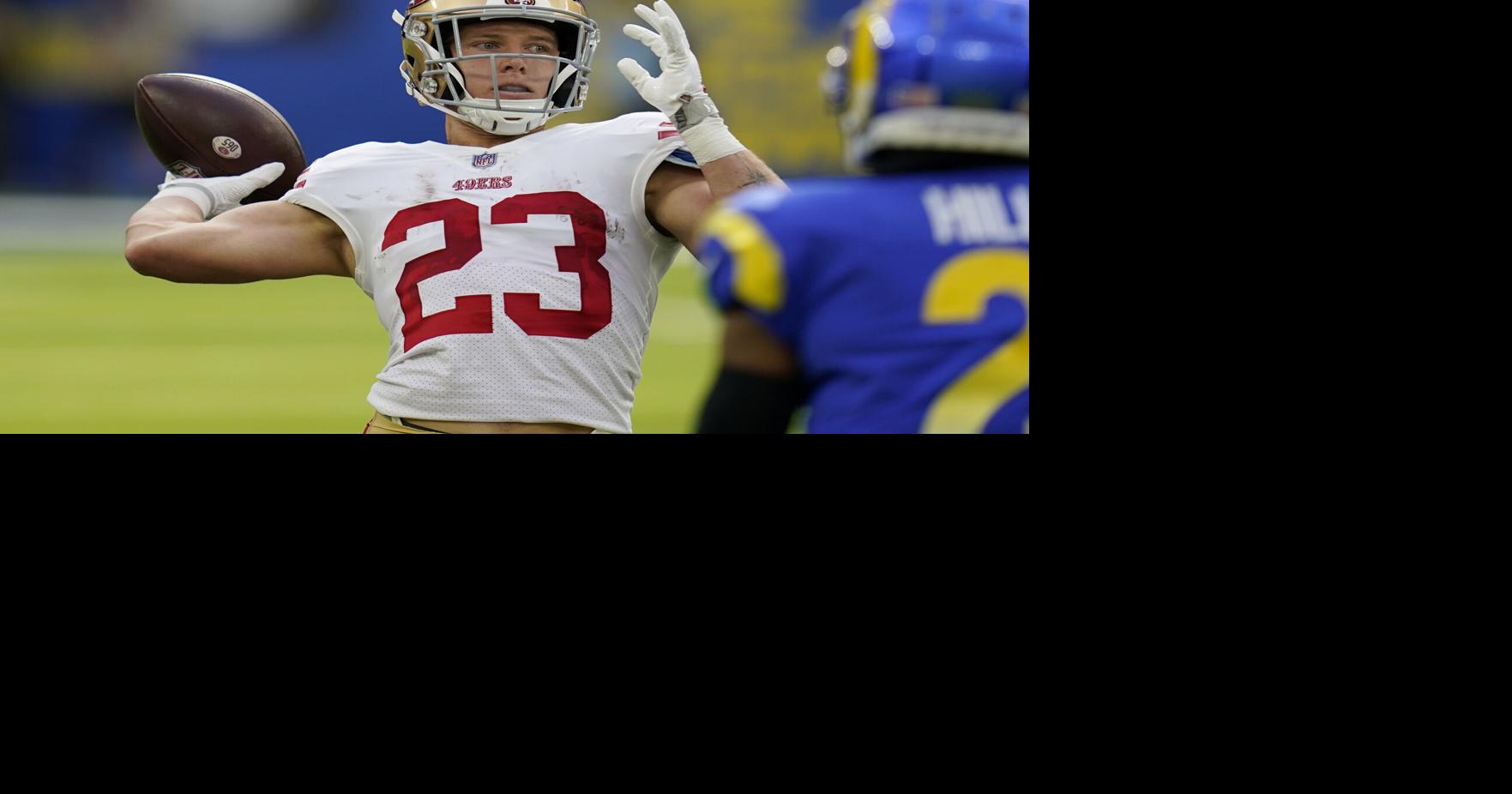 49ers-Rams live updates: McCaffrey passes, catches and runs for TDs