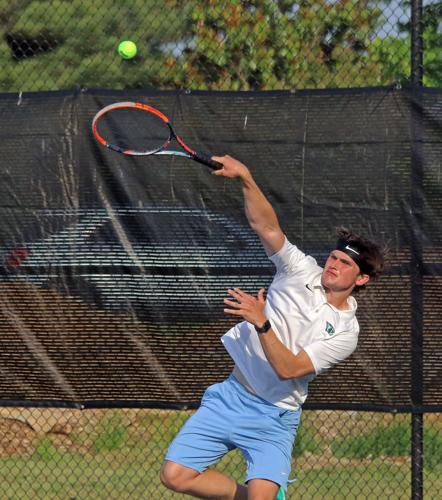 Region 4B boys tennis semifinal: Carson Brooks